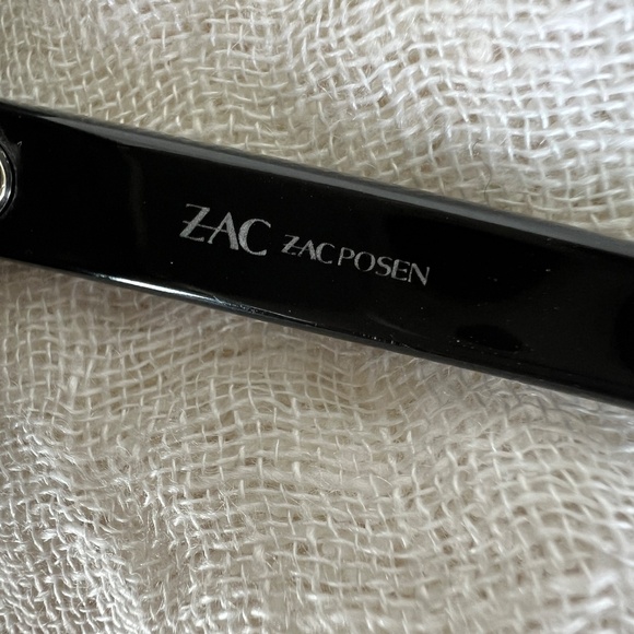 Zac Posen “Leona” Cat Eye Sunglasses – Black Acetate - Super chic! - Picture 7 of 12